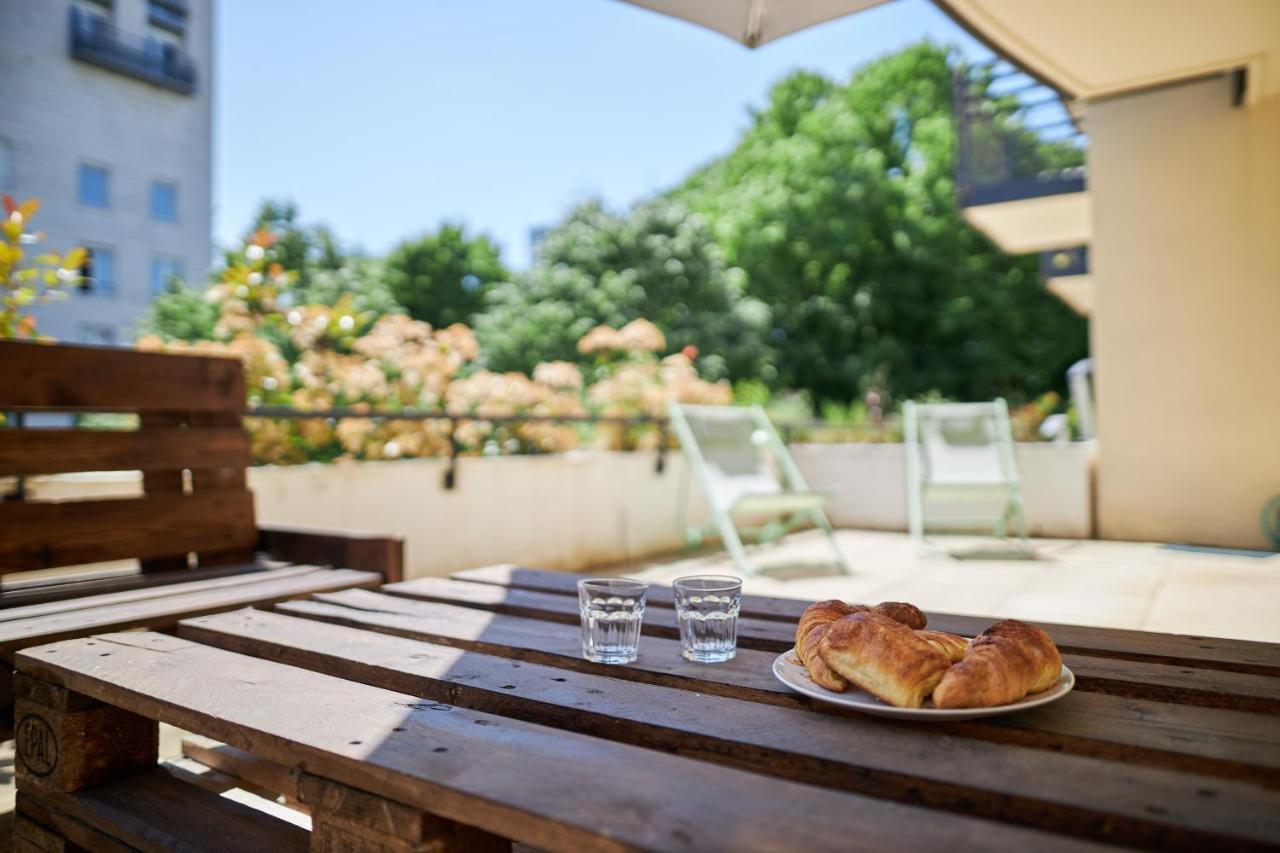 Le Colonel - Terrasse Parking Gratuit Lägenhet Reims Exteriör bild